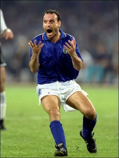 Which Italian player finished as the competition's top scorer with six goals?