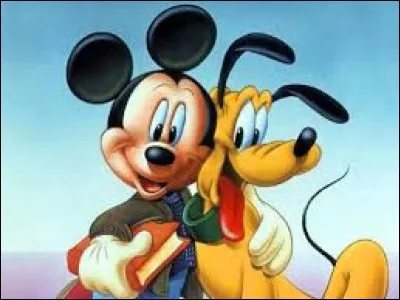 What's Mickey Mouse's dog's name?