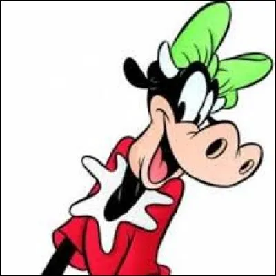 This cow is a friend of Mickey Mouse's companion. What's her name?