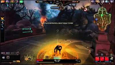 This God is protecting a wounded Apollo in their mastery skins.