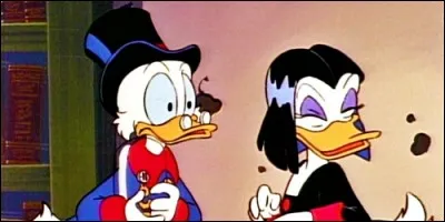 Which animal accompanies Miss Tick?